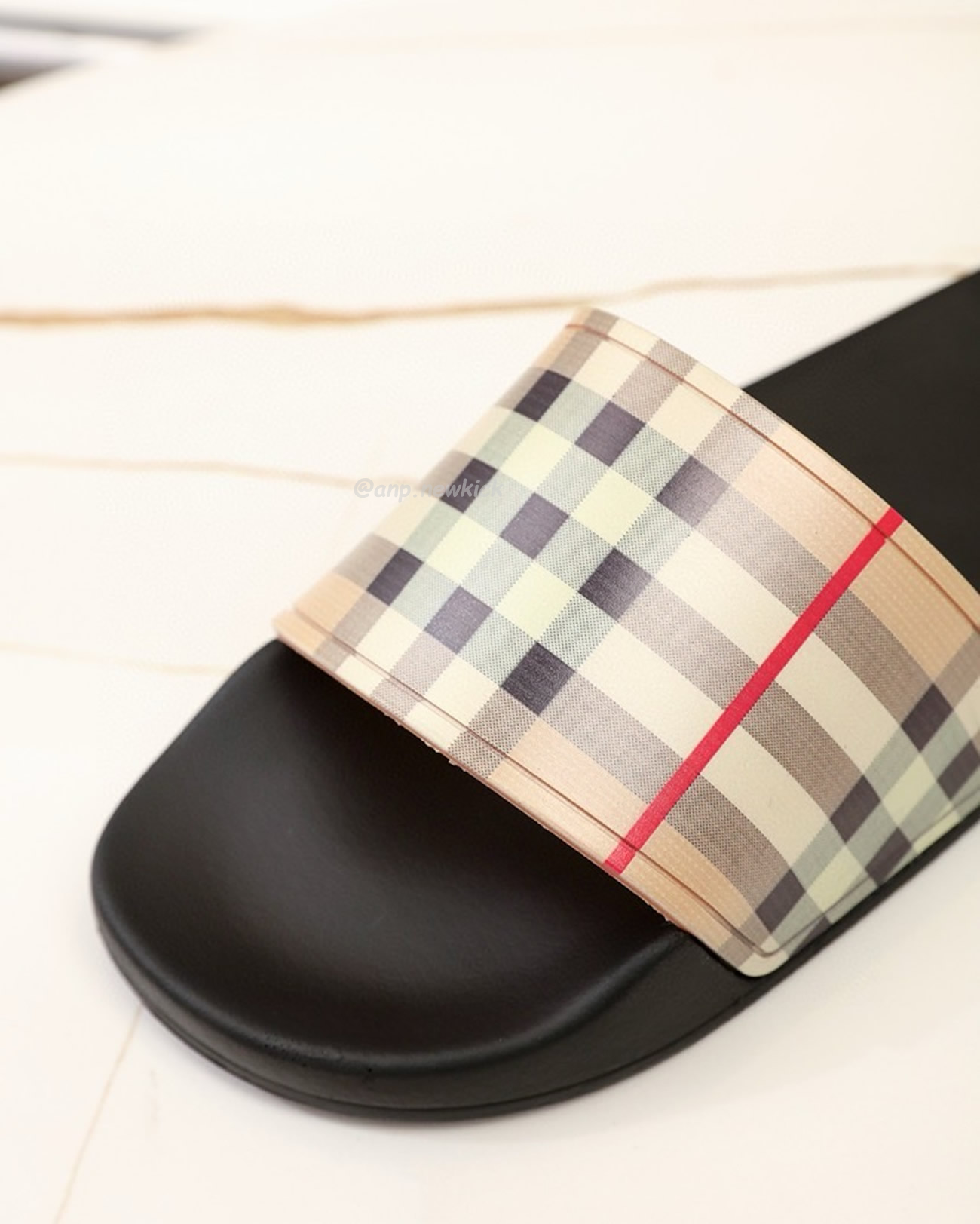 Burberry Vintage Check Slides Beige (8) - newkick.org